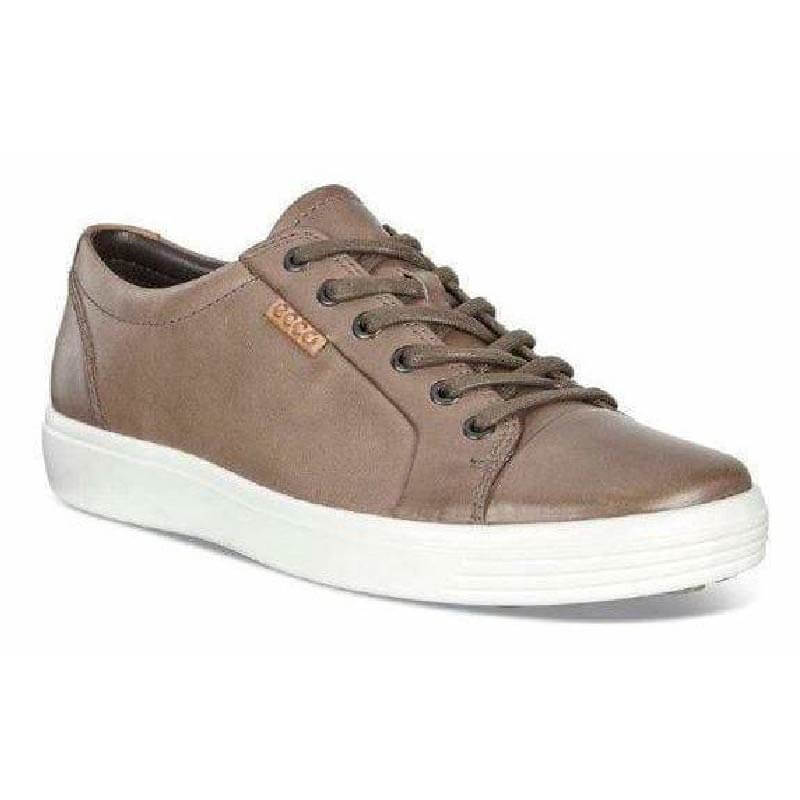 ECCO Soft 7 Men's Casual Sneakers - Comfortable Walking Shoes for Men | Breathable Leather Upper & Cushioned Footbed | Perfect for Work, Travel & Everyday Wear