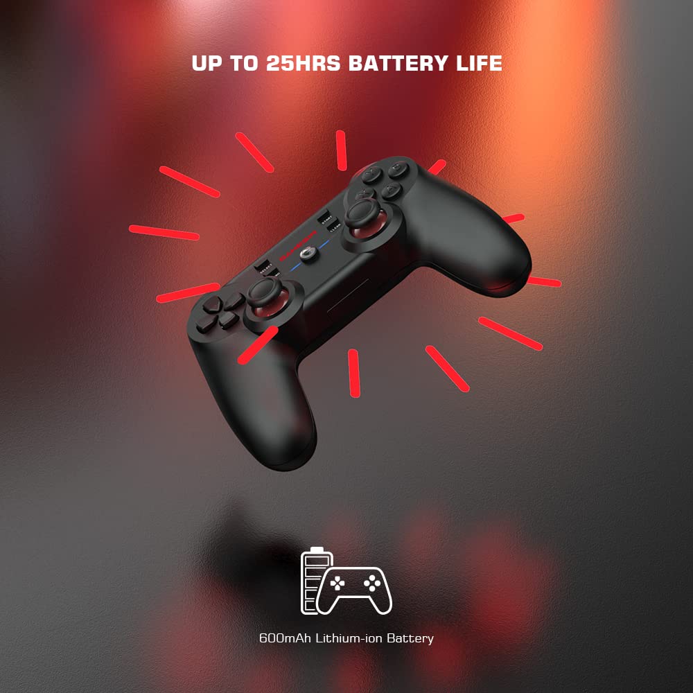 GameSir T3s Wireless Gaming Controller for PC, Android, iPhone & Switch - Bluetooth Gamepad with Dual Vibration for Windows 7/8/10/11 - Perfect for Mobile Gaming, Console Play & PC Gaming Sessions