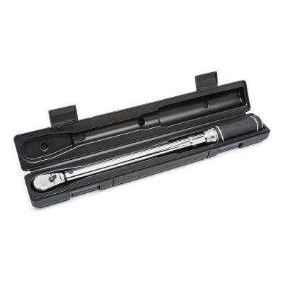 Husky 3/8 Inch Drive Torque Wrench 20-100 ft. lbs. - Precision Tool for Automotive, Bicycle & Mechanical Repairs