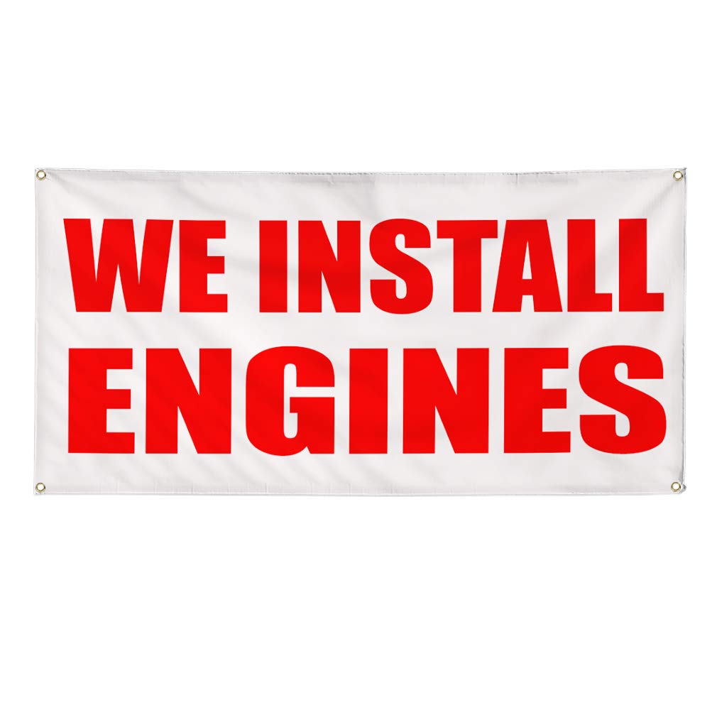 Custom Vinyl Banners 60x144 Inches - Durable Weatherproof Outdoor Signs with 10 Grommets for Business, Automotive & Industrial Use | Perfect for Storefronts, Events, Construction Sites & Yard Advertising