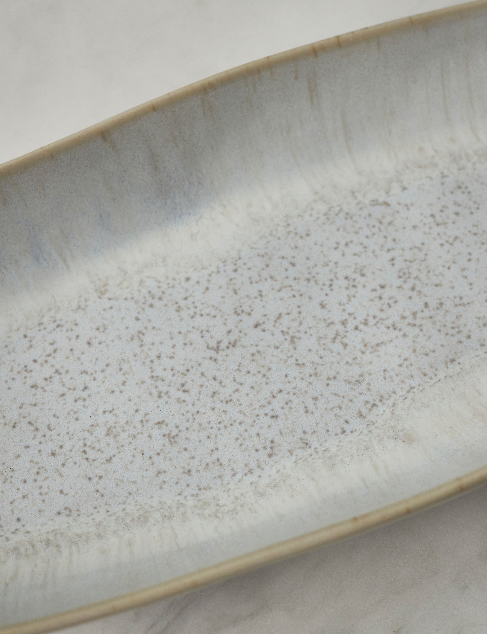 Casafina Eivissa Oval Serving Platter - Elegant Ceramic Appetizer & Dessert Tray for Entertaining, Party Serving, Cheese Display & Home Decor