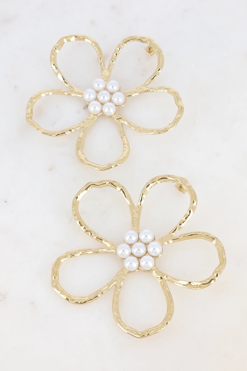 Trinity XL Hoop Earrings – Elegant Sculptural Design & Refined Shine | Perfect for Parties, Weddings & Special Occasions