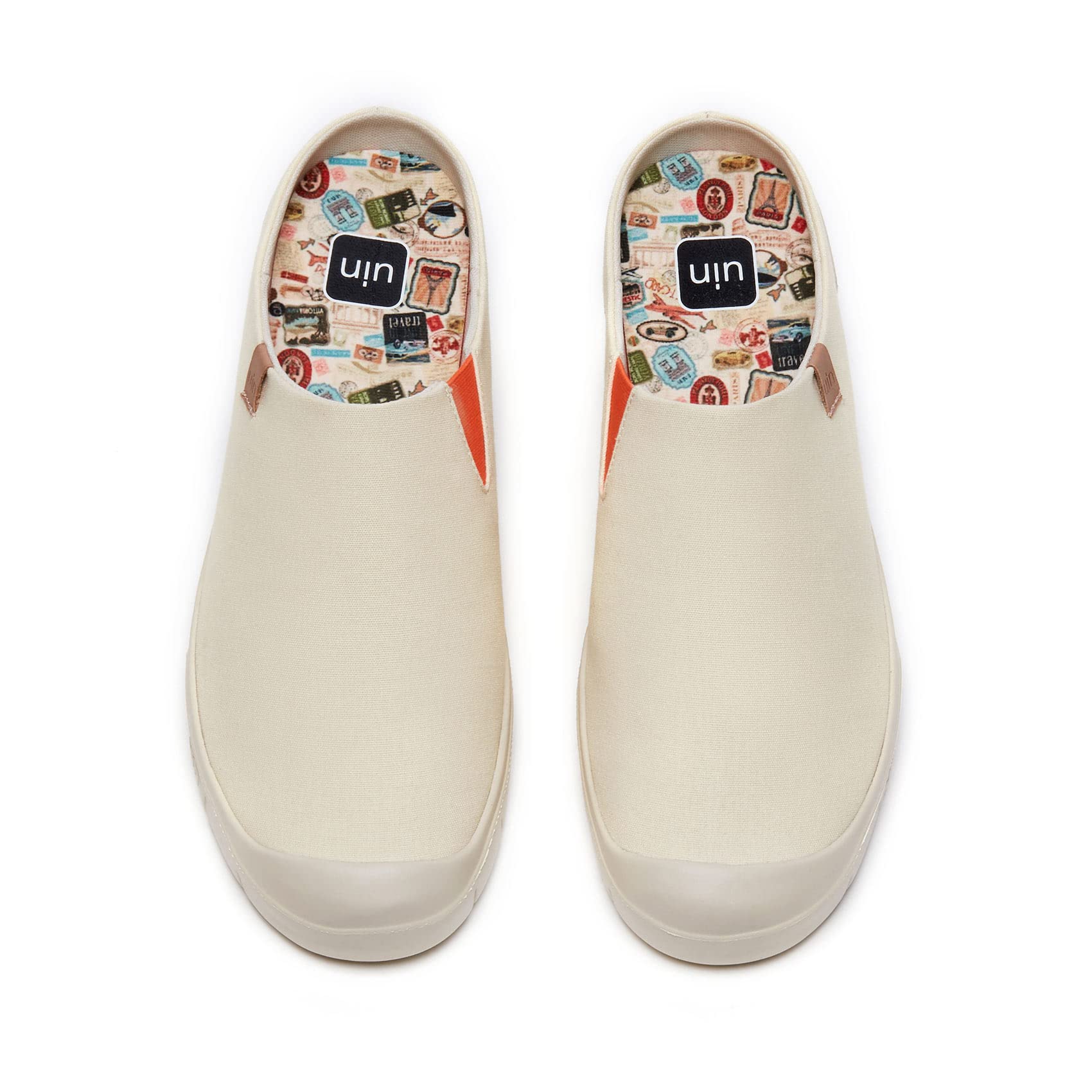 UIN Men's Lightweight Comfort Loafers - Slip On Casual Mules for Walking, Travel & Home Use - Art Painted Design (Cadiz Style) - Perfect for Daily Wear, Office & Vacation Trips