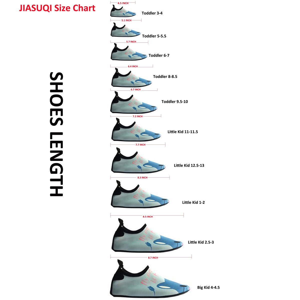 Kids Boys Girls Summer Water Shoes - Breathable Quick-Dry Aqua Socks for Beach, Pool, Swimming | Athletic Water Shoes for Children Outdoor Activities