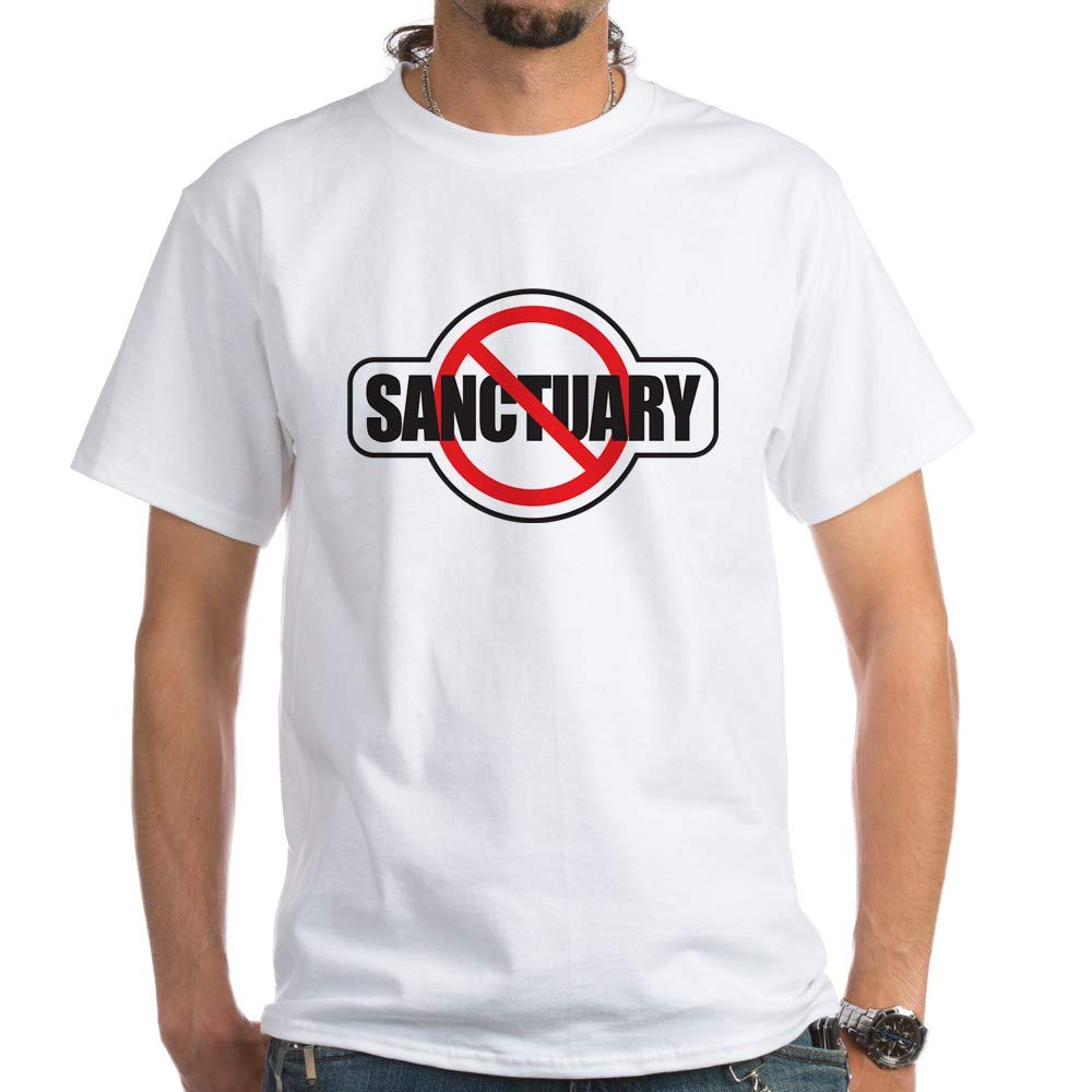 No Sanctuary White Cotton T-Shirt for Men & Women | Soft Breathable Tee for Casual Wear, Concerts & Everyday Outfits