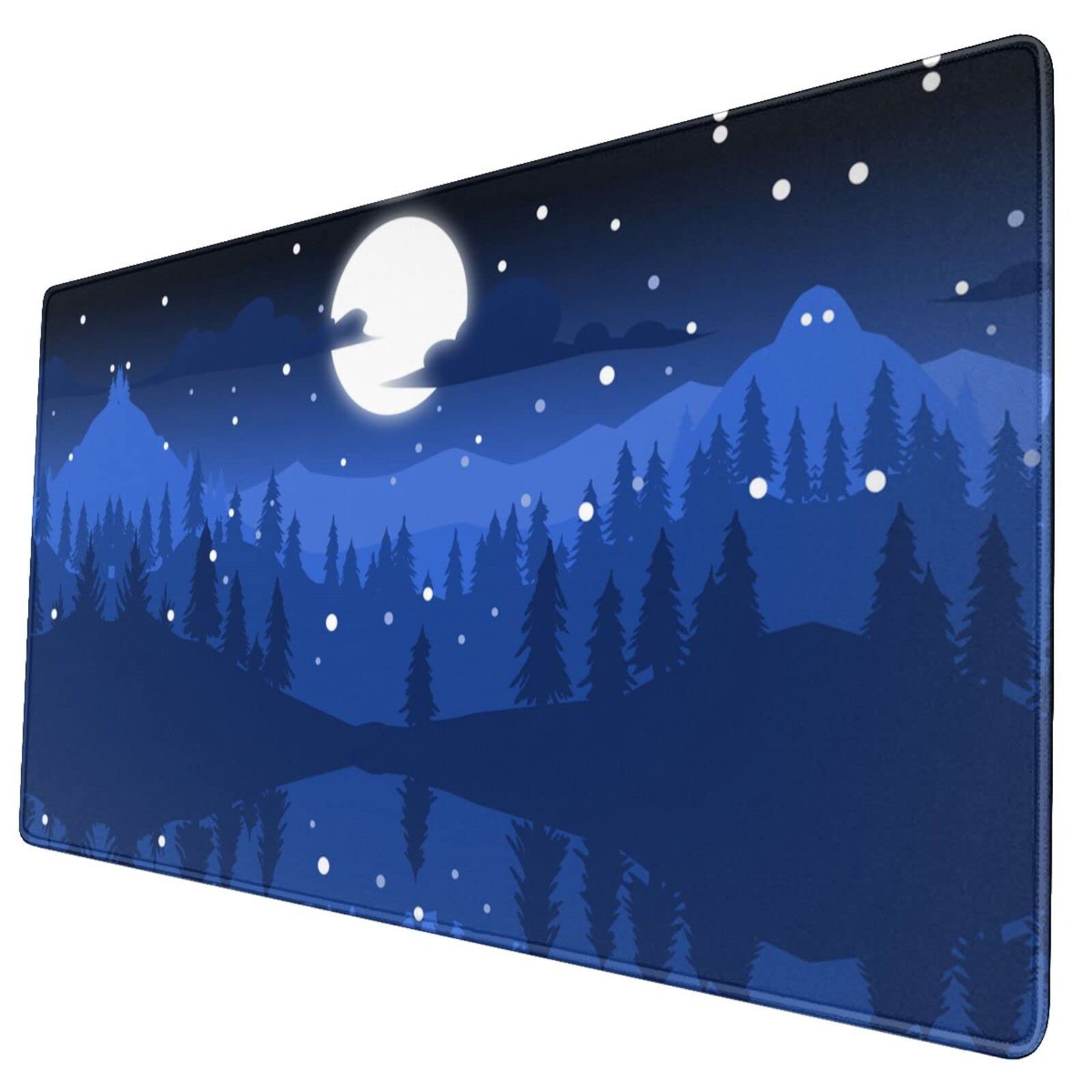 Fantasy Landscape Large Mouse Pad - Extended Gaming Mouse Mat with Nature Design for Computer & Keyboard Desk - Perfect for Gaming, Office Work & Home Use