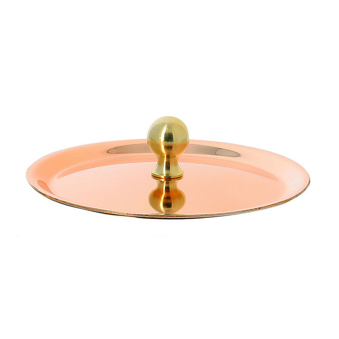 Premium Inocuivre Saucepan Lid - Copper-Coated Stainless Steel Cookware Cover for Even Heat Distribution | Perfect for Sauces, Stews & Slow Cooking