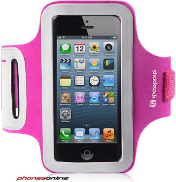 Apple iPhone 7 Sports Armband Case - Pink Running Armband for iPhone 7 - Perfect for Gym, Jogging & Outdoor Workouts