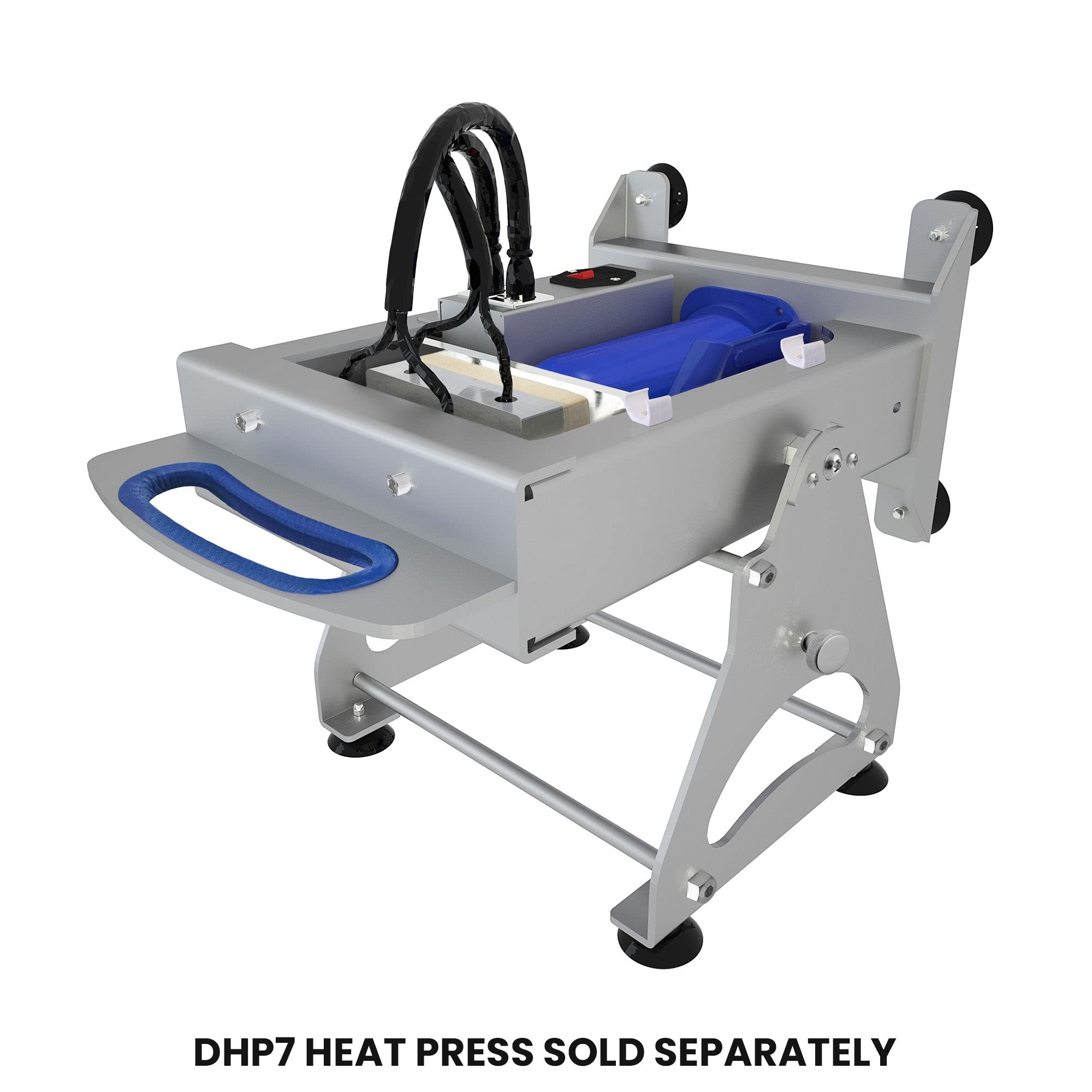 DripTek 90 Degree Tilting Mount Stand for DHP7 Heat Press Machine - Quick Setup & Easy Installation - Perfect for T-Shirt Printing, Sublimation & Heat Transfer Projects