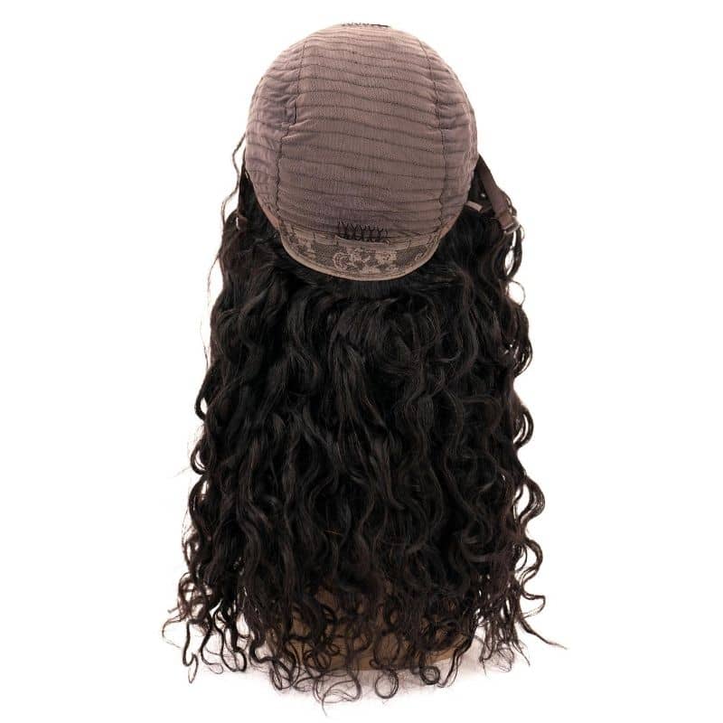 4x4 Transparent Lace Closure Wig for Beach Waves - Natural Looking Human Hair Wig for Women - Perfect for Summer Vacations, Beach Parties & Everyday Styling
