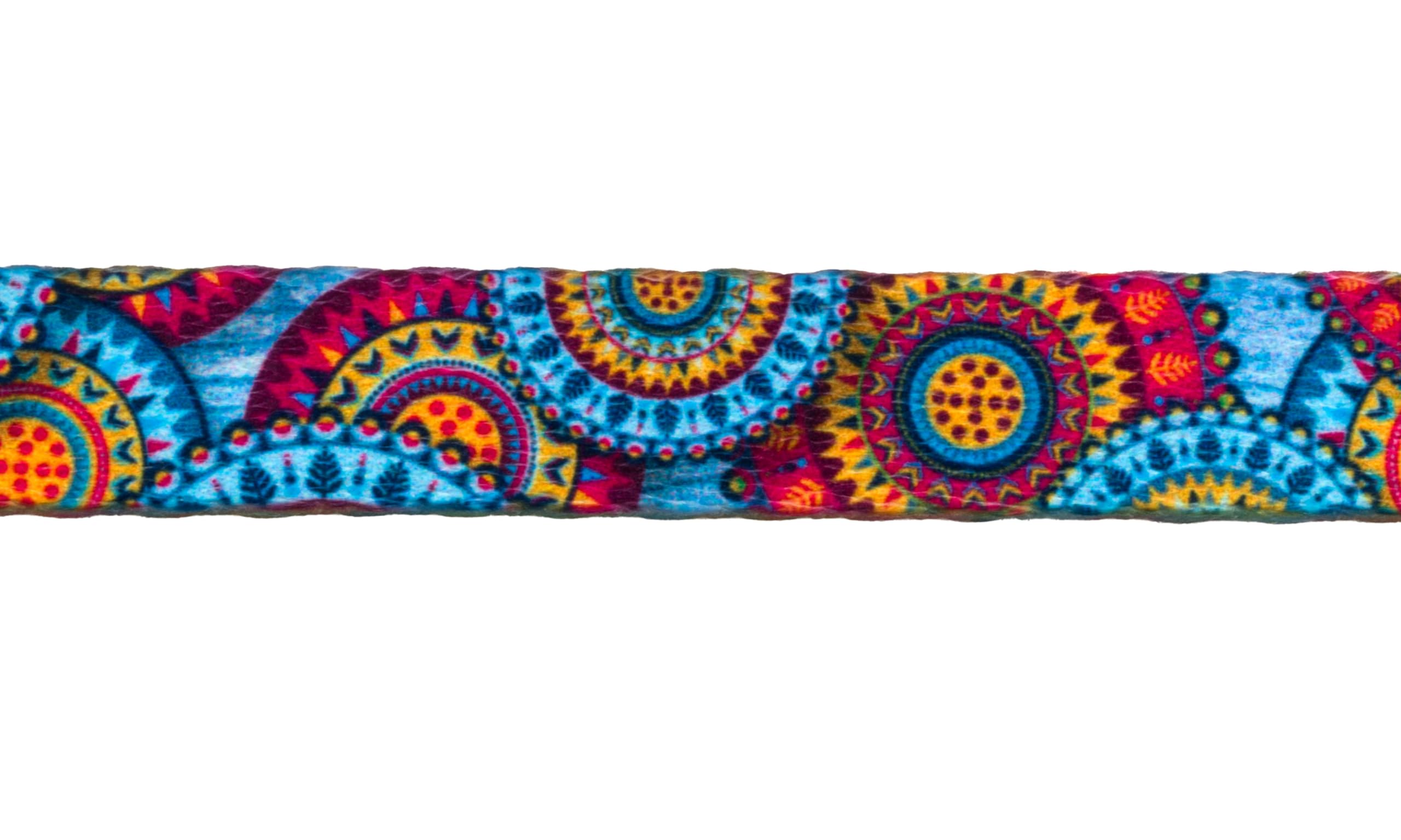 Country Brook Design - Sky Mandala Polyester Webbing for Yoga Straps, Dog Leashes & DIY Craft Projects | Durable & Colorful Webbing Material