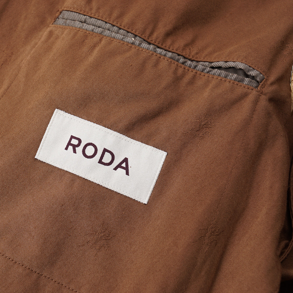 Premium Roda Cocoa Brown Patterned Cotton Suit for Men - Stylish Business & Wedding Attire - Perfect for Office, Formal Events & Special Occasions