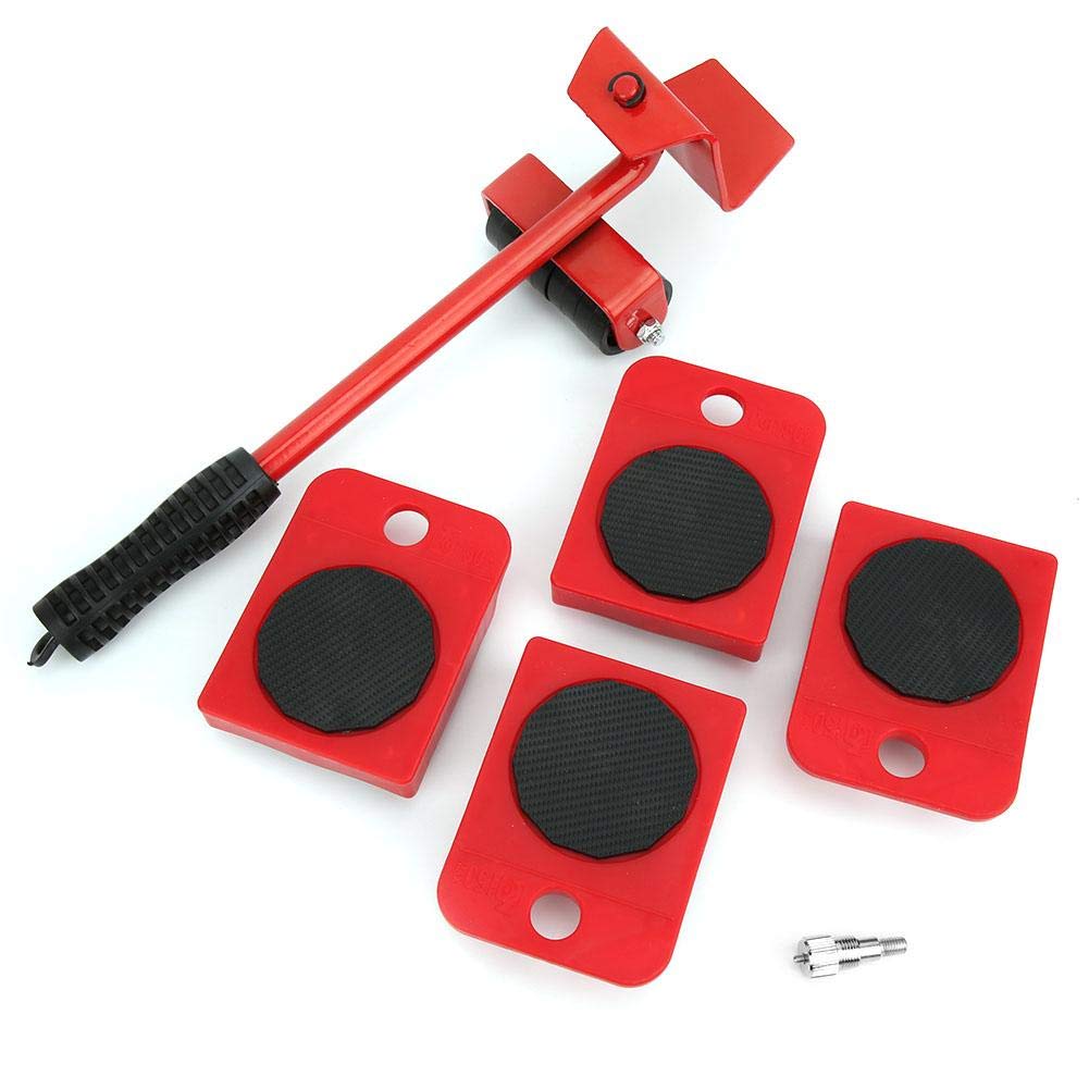Fafeicy Heavy Duty Furniture Moving Tool with Thick Rolling Wheels - Furniture Sliders Kit for Sofa, Bed, Refrigerator & Heavy Objects - Perfect for Home, Office & Moving Day