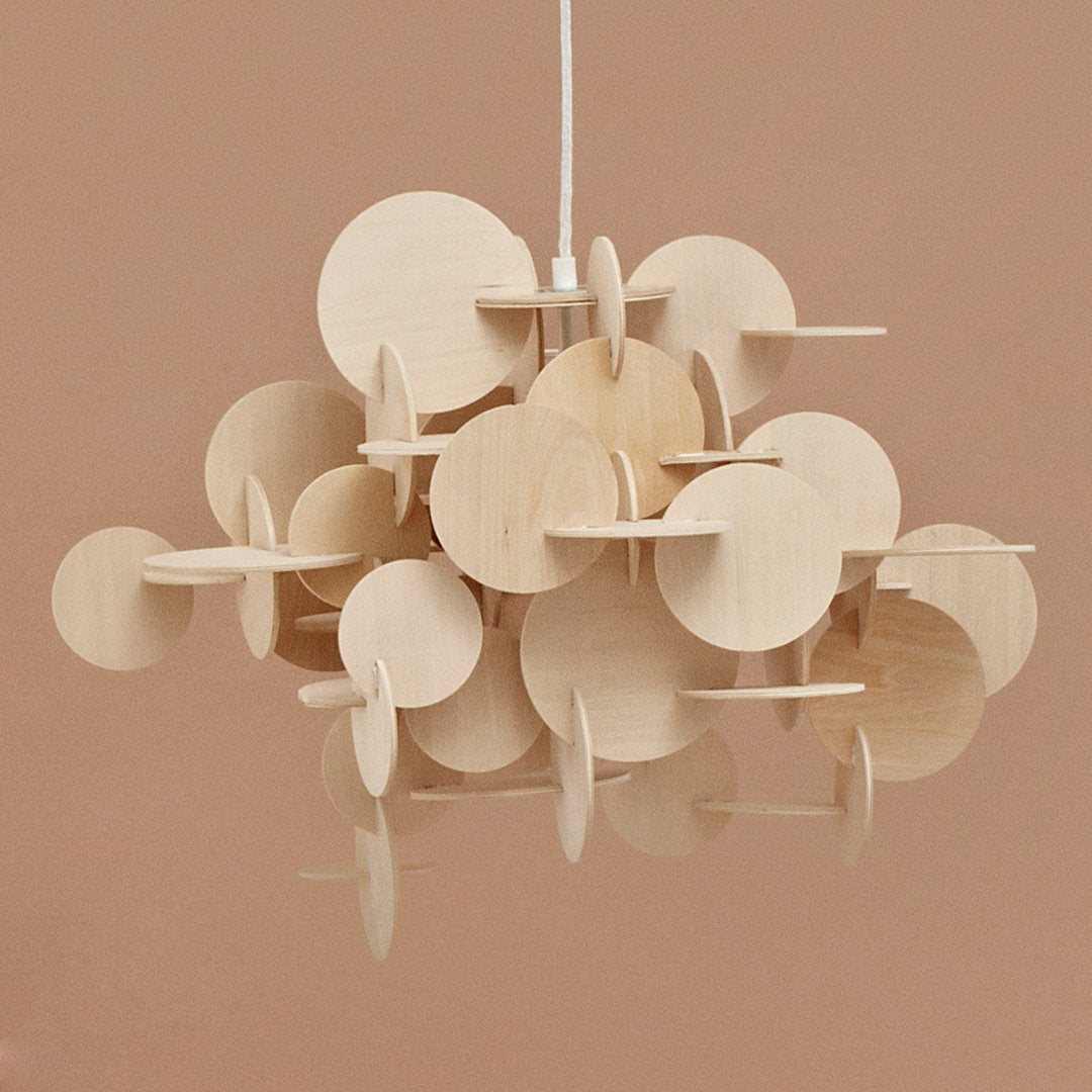 Modern Bau Pendant Lamp - Sleek Scandinavian Design for Living Room, Bedroom, or Dining Area | Adjustable Hanging Light Fixture