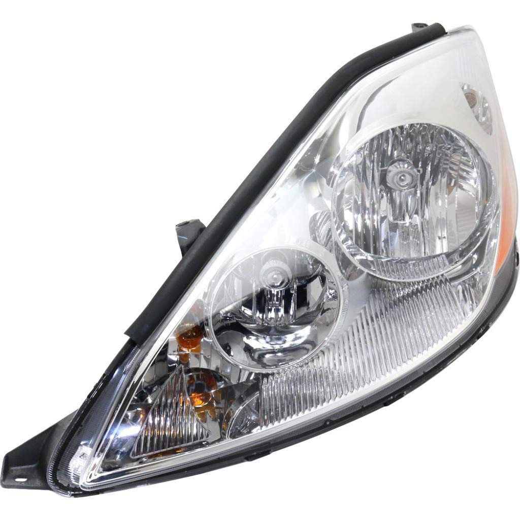 Toyota Sienna Headlight Assembly 2006-2010 Driver Side - DOT Certified Replacement with Bulbs (Part# TO2502172) | Perfect for Night Driving & Foggy Conditions