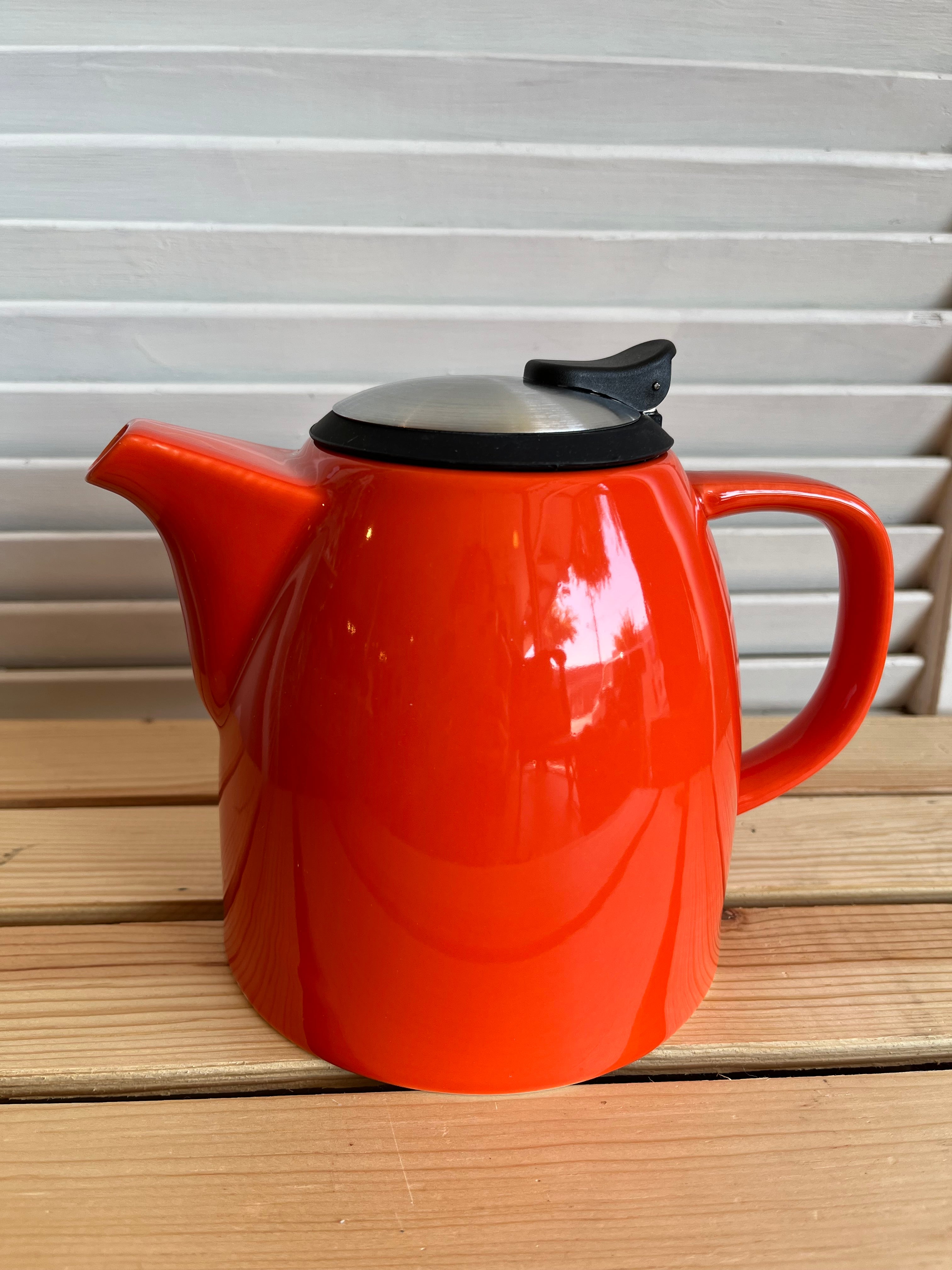 Premium Ceramic Teapots for Tea Lovers - Handcrafted Porcelain Teapot with Infuser - Perfect for Loose Leaf Tea, Herbal Tea & Iced Tea Brewing - Ideal for Home, Office & Gift Giving