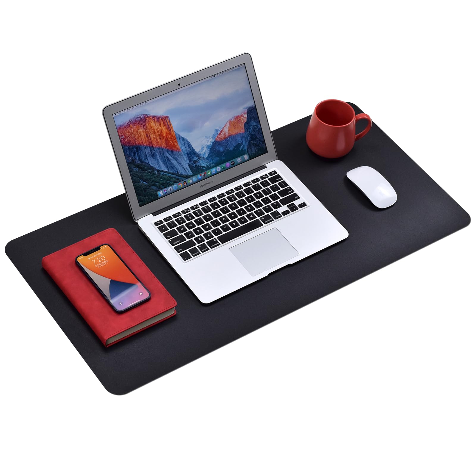 Non-Slip Waterproof PU Leather Desk Pad - 31.5