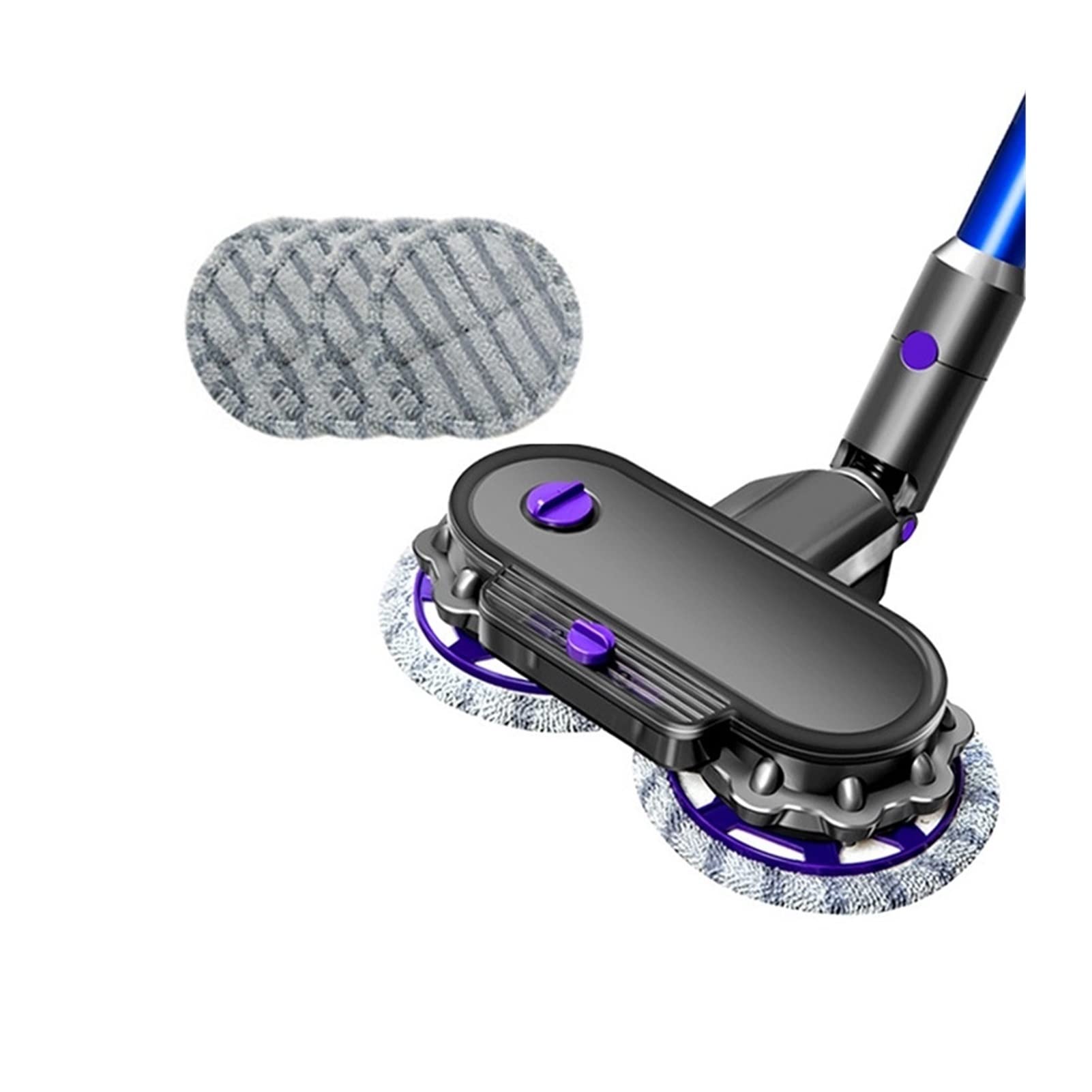 Dyson V7 V8 V10 V11 Compatible Electric Cleaning Mop Head - Wet and Dry Vacuum Mop with Water Tank - Replacement Mop Attachment for Dyson Stick Vacuums - Perfect for Hardwood Floors, Tile & Pet Hair Cleaning