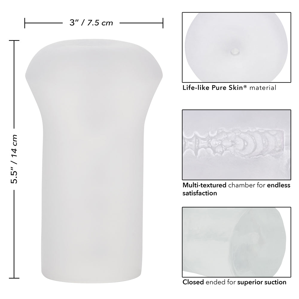 Boundless Non-Anatomical Stroker - Premium Male Pleasure Device for Enhanced Sensation | Perfect for Solo Play & Couples' Intimate Moments