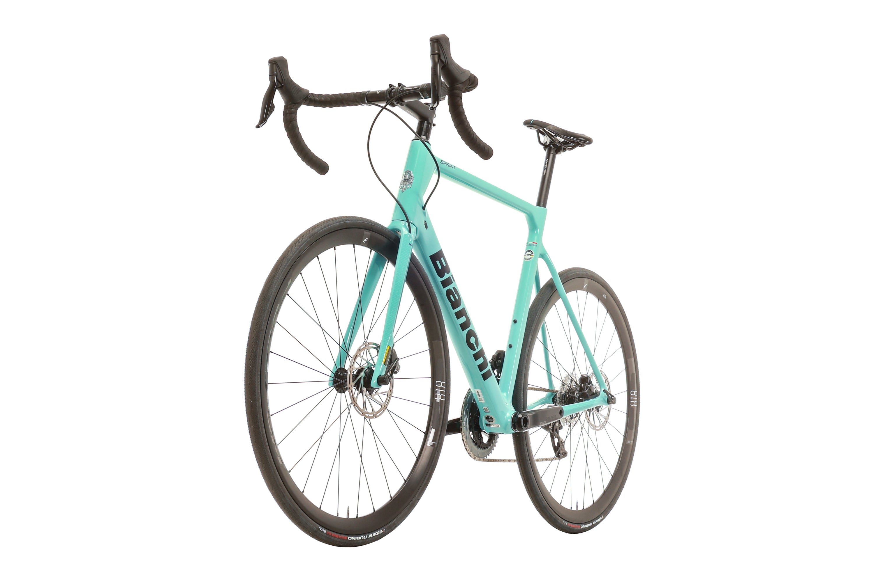 Bianchi Sprint Rival AXS 12-Speed Road Bike 2023 - 61cm Carbon Frame for Racing & Endurance Training | Perfect for Competitive Cyclists & Long-Distance Rides