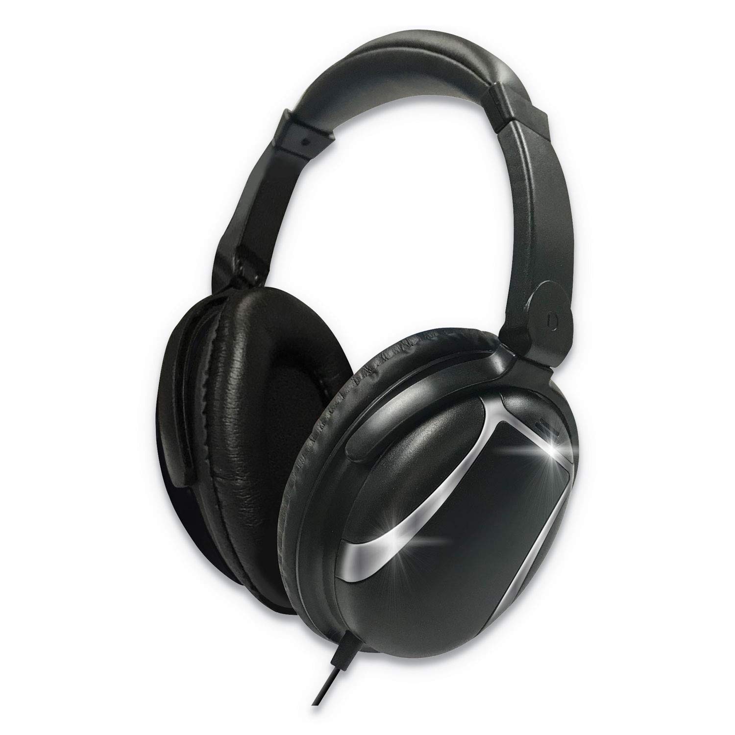Bass 13 Headphone with Microphone - Noise Cancelling Wireless Bluetooth Headset for Gaming, Work & Travel, Black (ESS) - Perfect for Online Meetings, Music & Podcasts