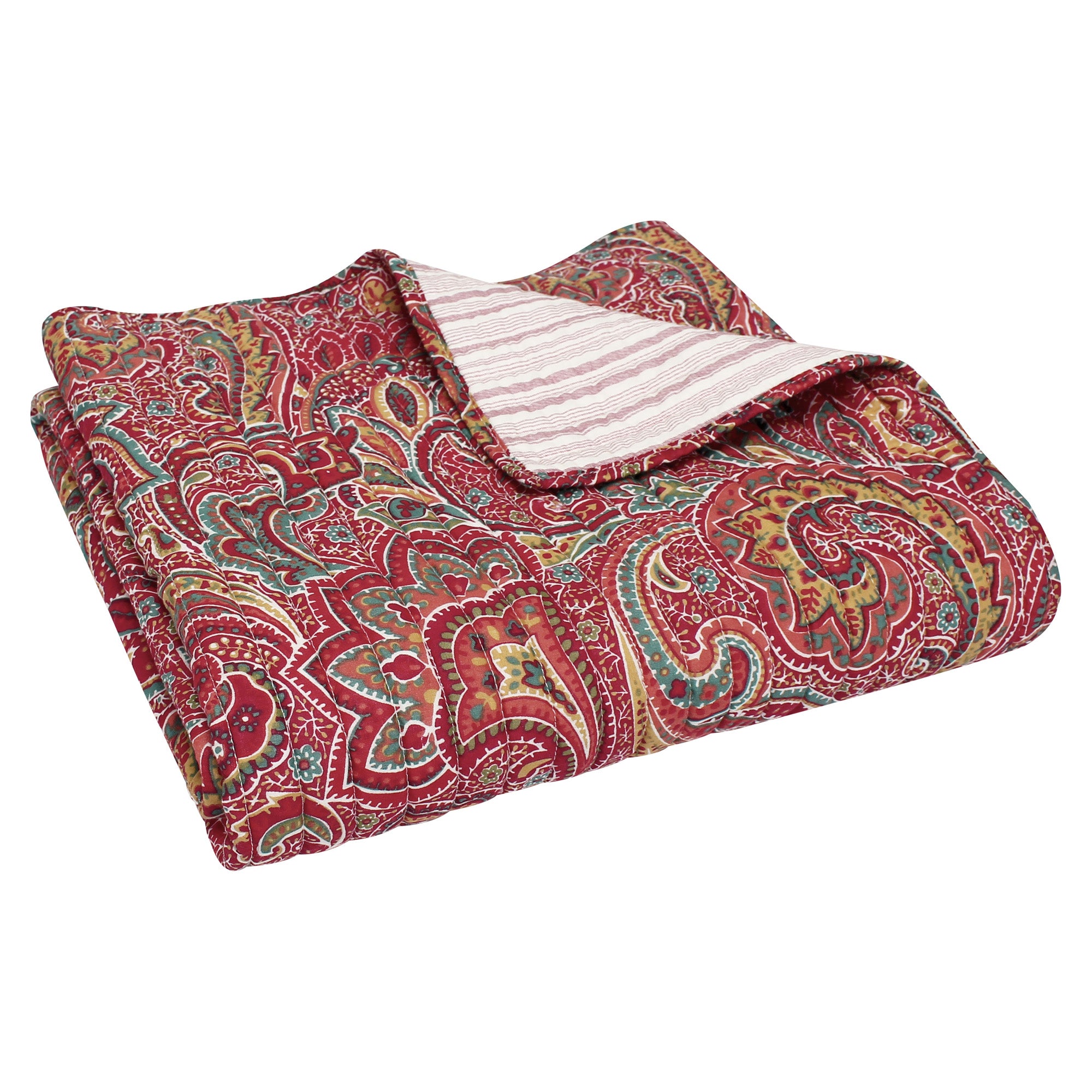 Kimpton Quilted Throw Blanket - Ultra Soft & Cozy Bedspread for Couch, Sofa, or Bed - Perfect for Home Decor, Living Room, and Gift Giving