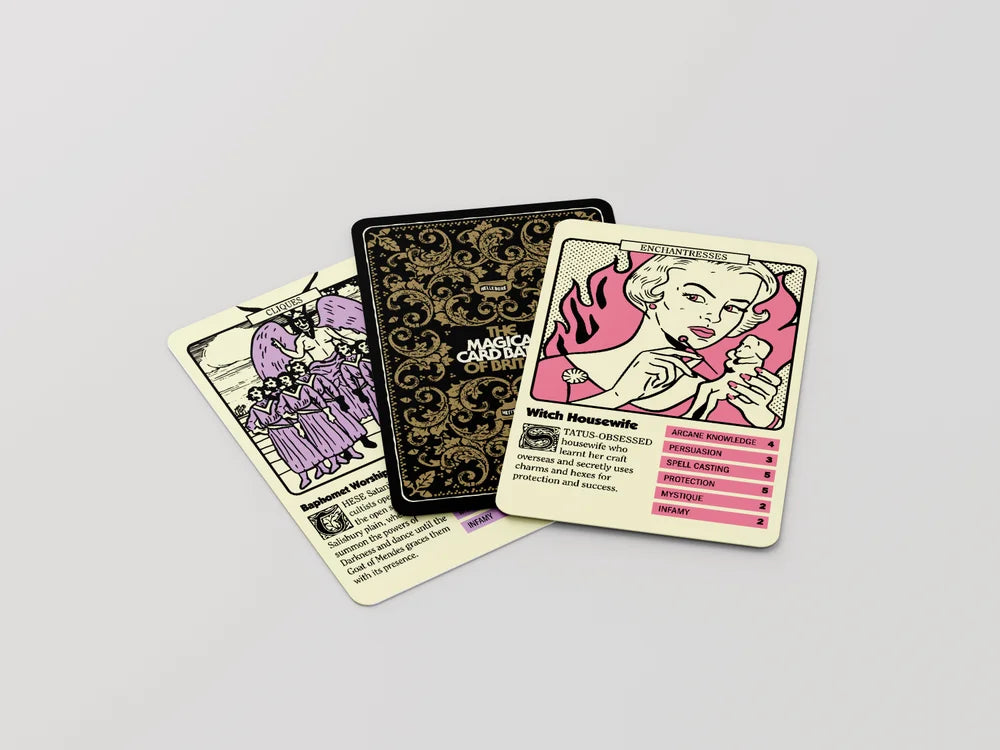 The Magical Card Battle of Britain by Maria J. Pérez Cuervo - Strategic Collectible Card Game for Fantasy & History Enthusiasts | Perfect for Game Nights, Tournaments & Gift Giving
