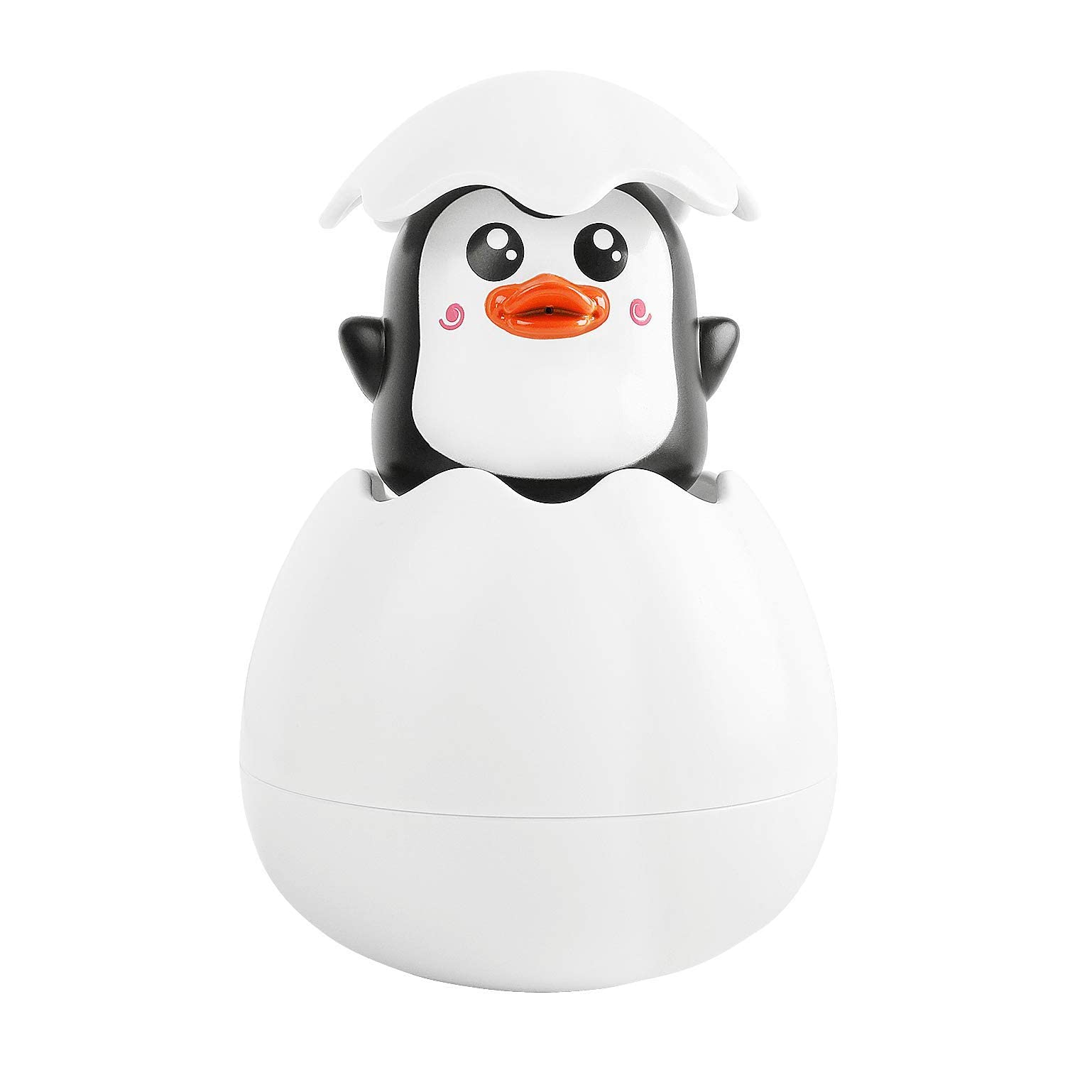Iwobi Penguin Egg Bath Toy - Fun Water Spray & Rain Shower Toy for Babies & Toddlers | Bathtime Sensory Play & Early Learning