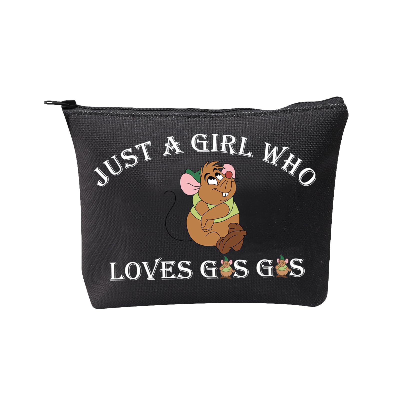 BDPWSS Cute Mouse-Themed Makeup Bag - Perfect Travel Toiletry Organizer for Women Who Love Travel & Beauty | Ideal for Vacation, Gym, and Daily Essentials Storage