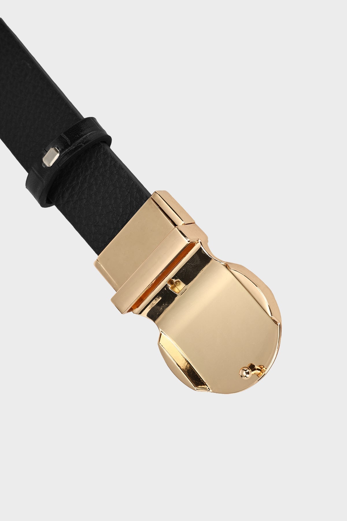 **Apollo 2 Black Leather Belt for Men - Stylish & Durable Dress & Casual Belt for Everyday Wear**
