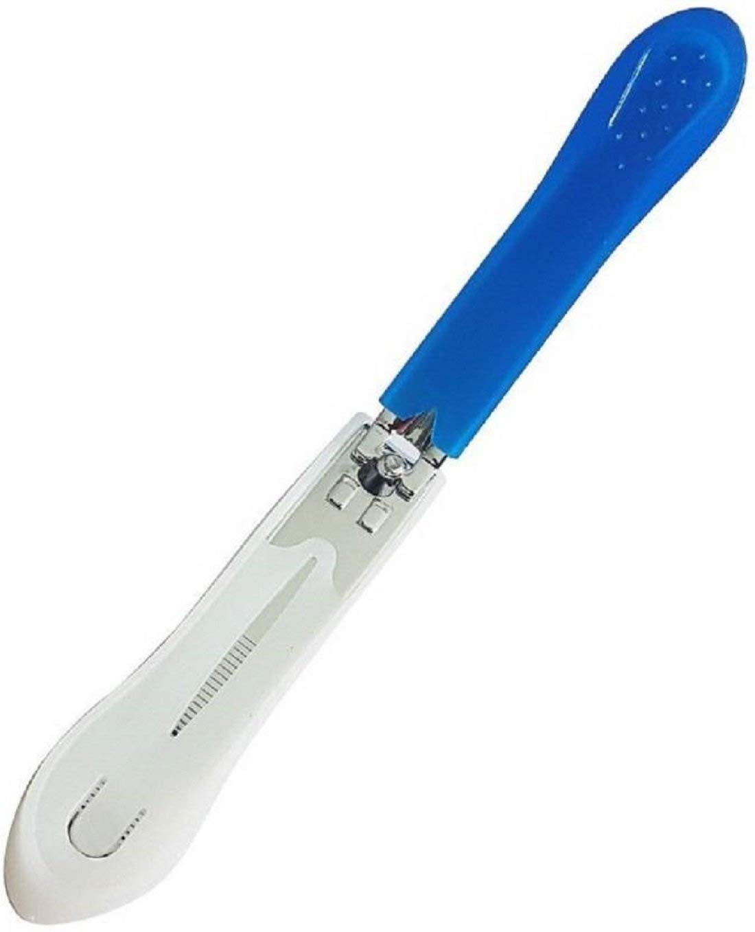 BOXO Blue Nail Clipper for Kids & Adults - Professional Stainless Steel Nail Cutter - 15g (Pack of 1) | Perfect for Travel, Home & Grooming Kits