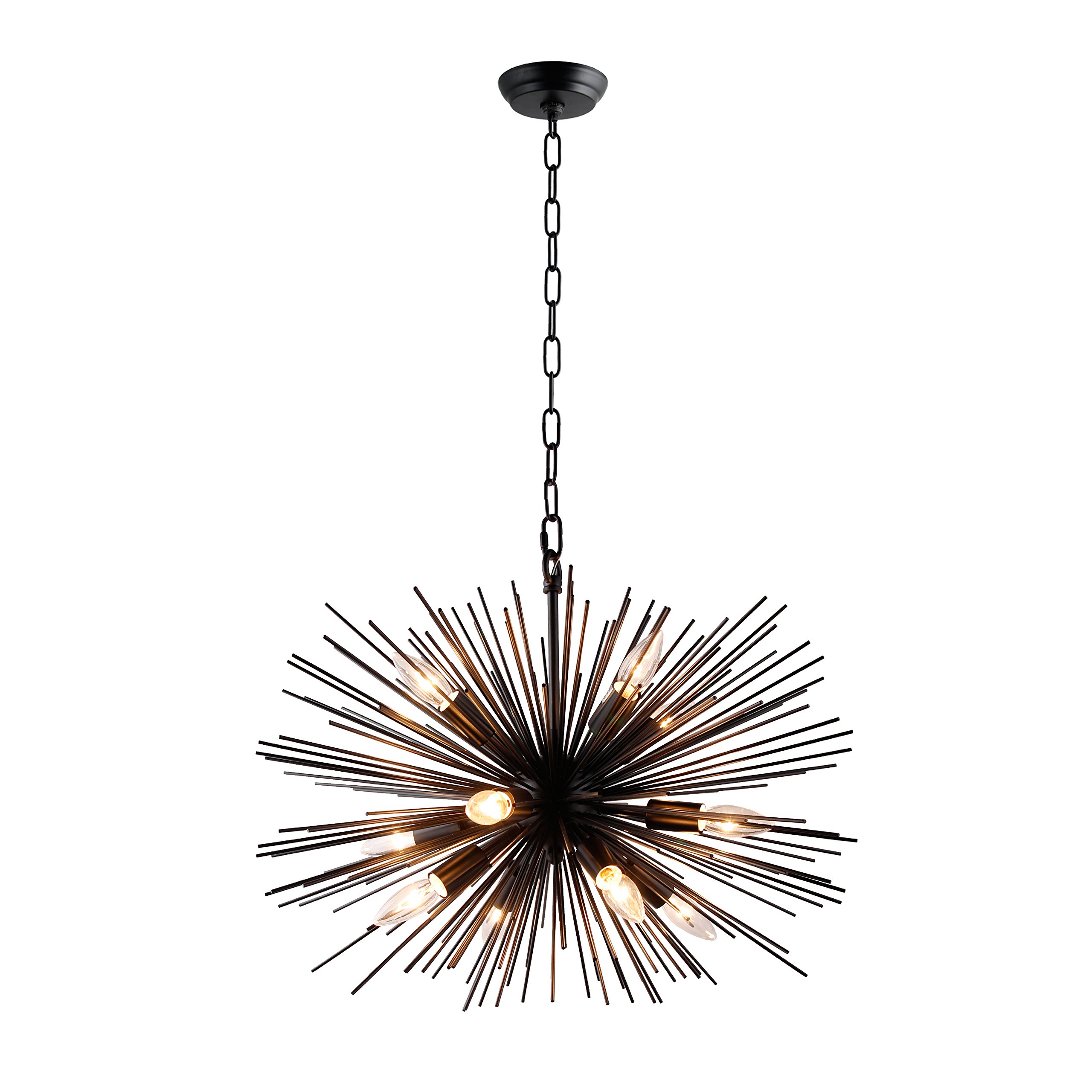 12-Light Astra Sputnik Satellite Chandelier - 24