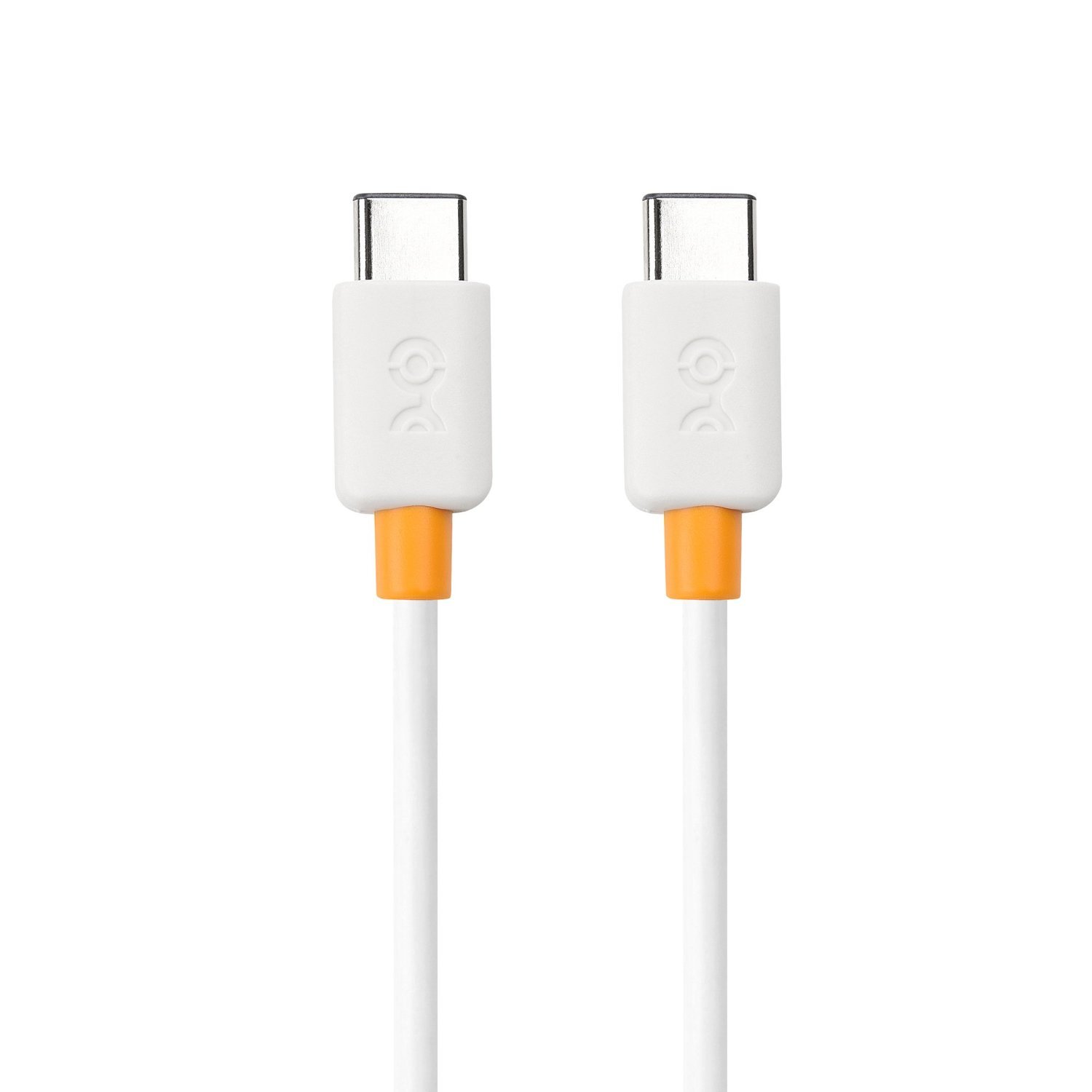 Premium USB C to USB C Cable 6.6ft - 60W Fast Charging & Data Sync - Compatible with Samsung Galaxy S10/S9/S8, Note 9/8, LG G6/V30, Nintendo Switch, Google Pixel, Nexus 5X/6P - White (Perfect for Home, Office & Travel Charging)