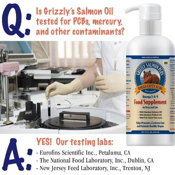 Grizzly Salmon Plus Omega 3 6 9 Dog Food Supplement for Skin & Coat Health - Supports Joint Function & Immune System - Best for Small & Large Breeds - Perfect for Daily Nutrition & Wellness Routine