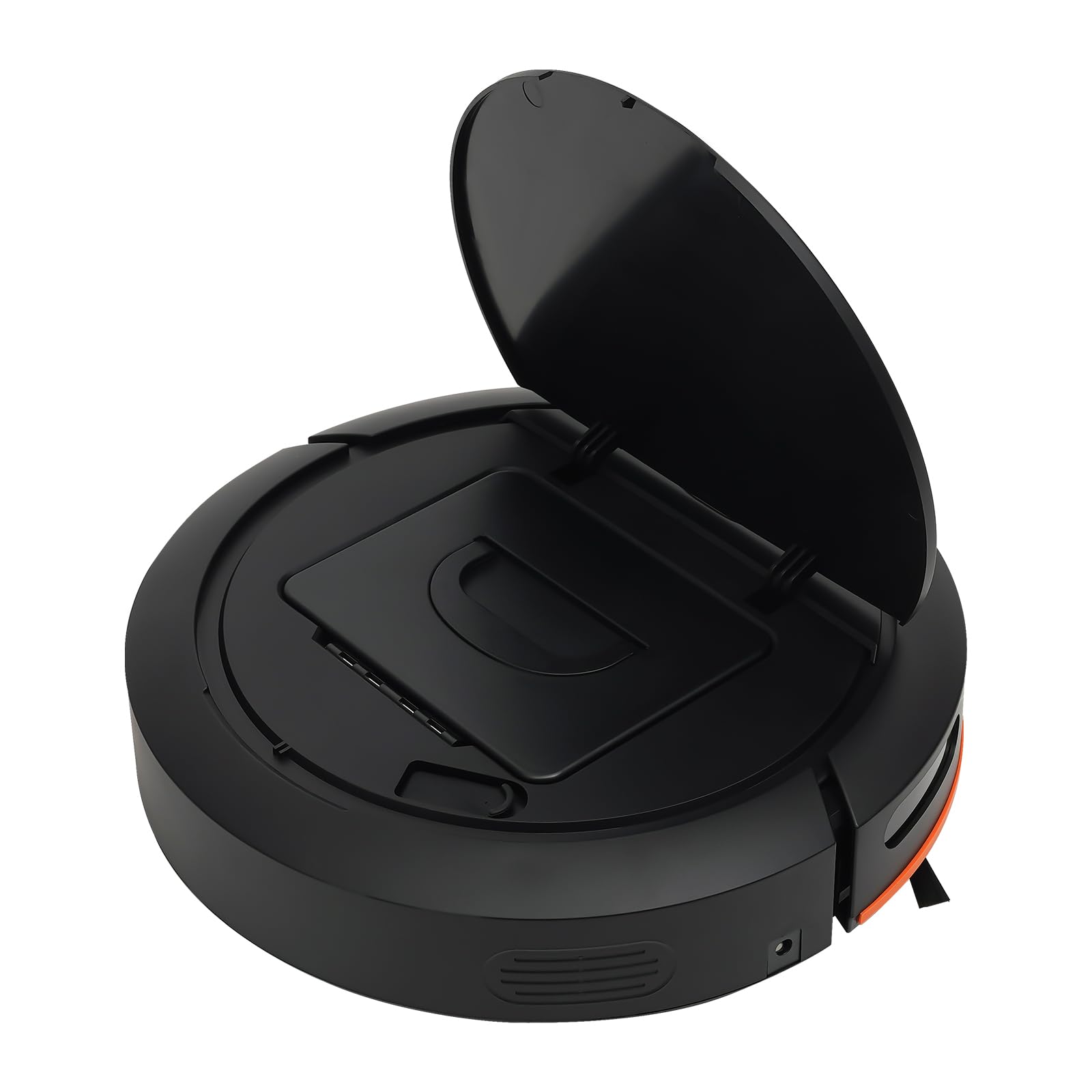 Smart Robot Vacuum Cleaner and Mop 3-in-1 Combo - 2700Pa Strong Suction, Self-Charging, APP & Push Button Control - 120 Min Runtime - Perfect for Pet Hair, Hard Floors & Carpets (Black) - Ideal for Home Cleaning, Office Spaces & Pet Owners