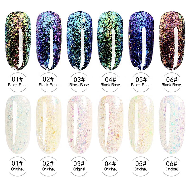 Chameleon Color Changing Gel Nail Polish - Long Lasting UV LED Soak Off Nail Art for Manicure & Pedicure - Perfect for Parties, Weddings, and Special Occasions