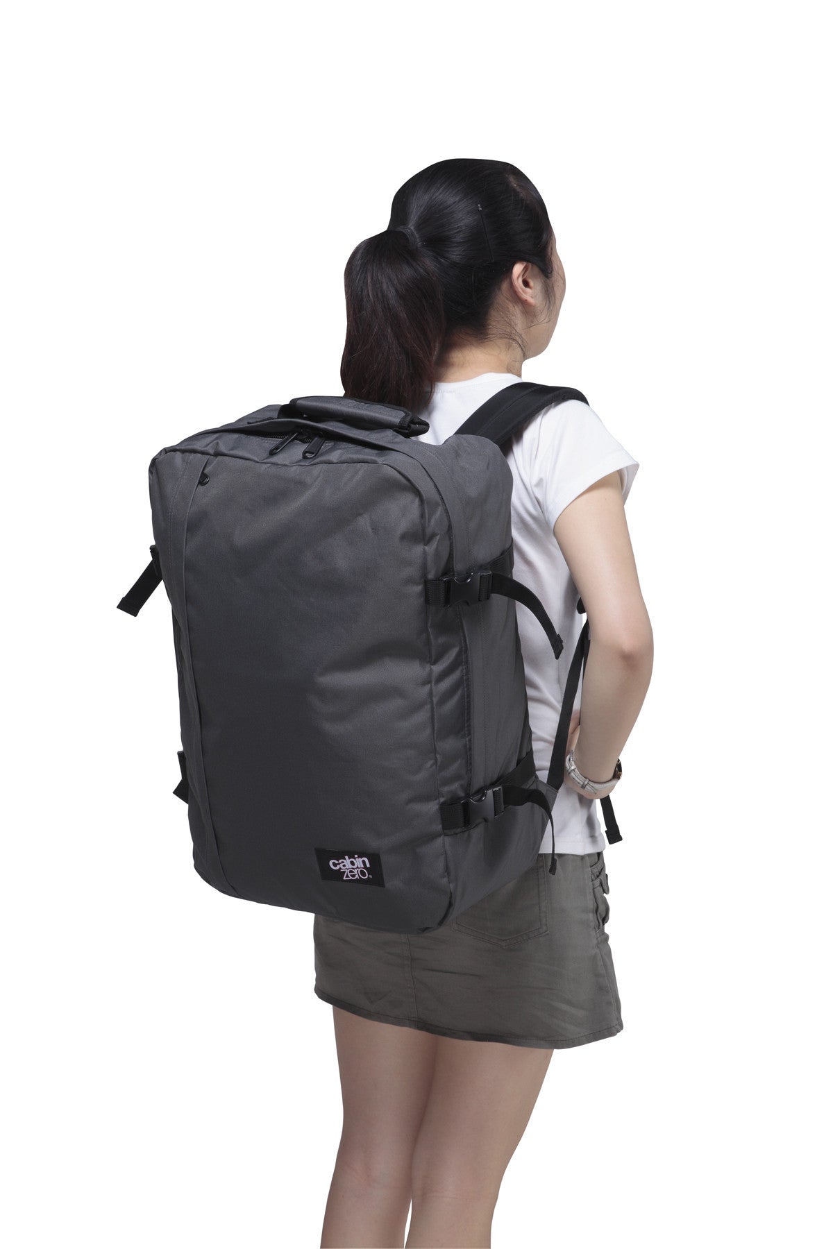 CabinZero Classic 44L Travel Backpack - Lightweight Carry-On Luggage for Men & Women | Perfect for Airplane, Weekend Trips & Outdoor Adventures
