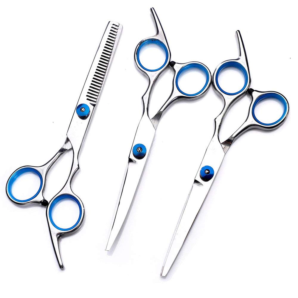 Professional Hair Cutting Scissors Set - Hairdresser & Barber Shears Kit with Thinning Scissors for Salon, Home Haircuts & Styling - CHEIRS Hairdressing Tools for Precision Trimming & Texturizing