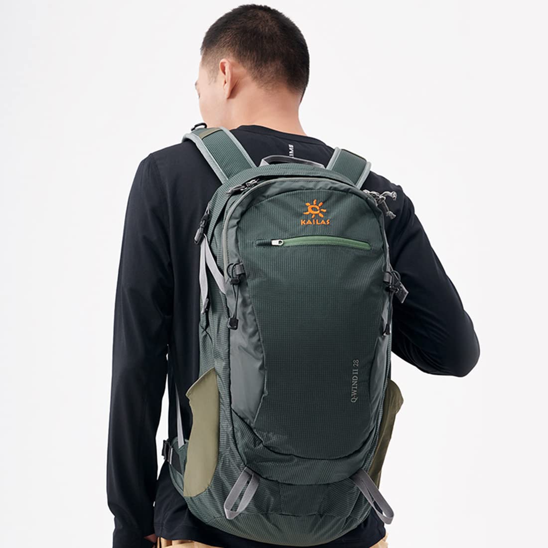 KAILAS Q-WIND II 28L Lightweight Hiking Backpack for Men & Women - Waterproof Daypack with Rain Cover for Travel, Camping & Outdoor Adventures