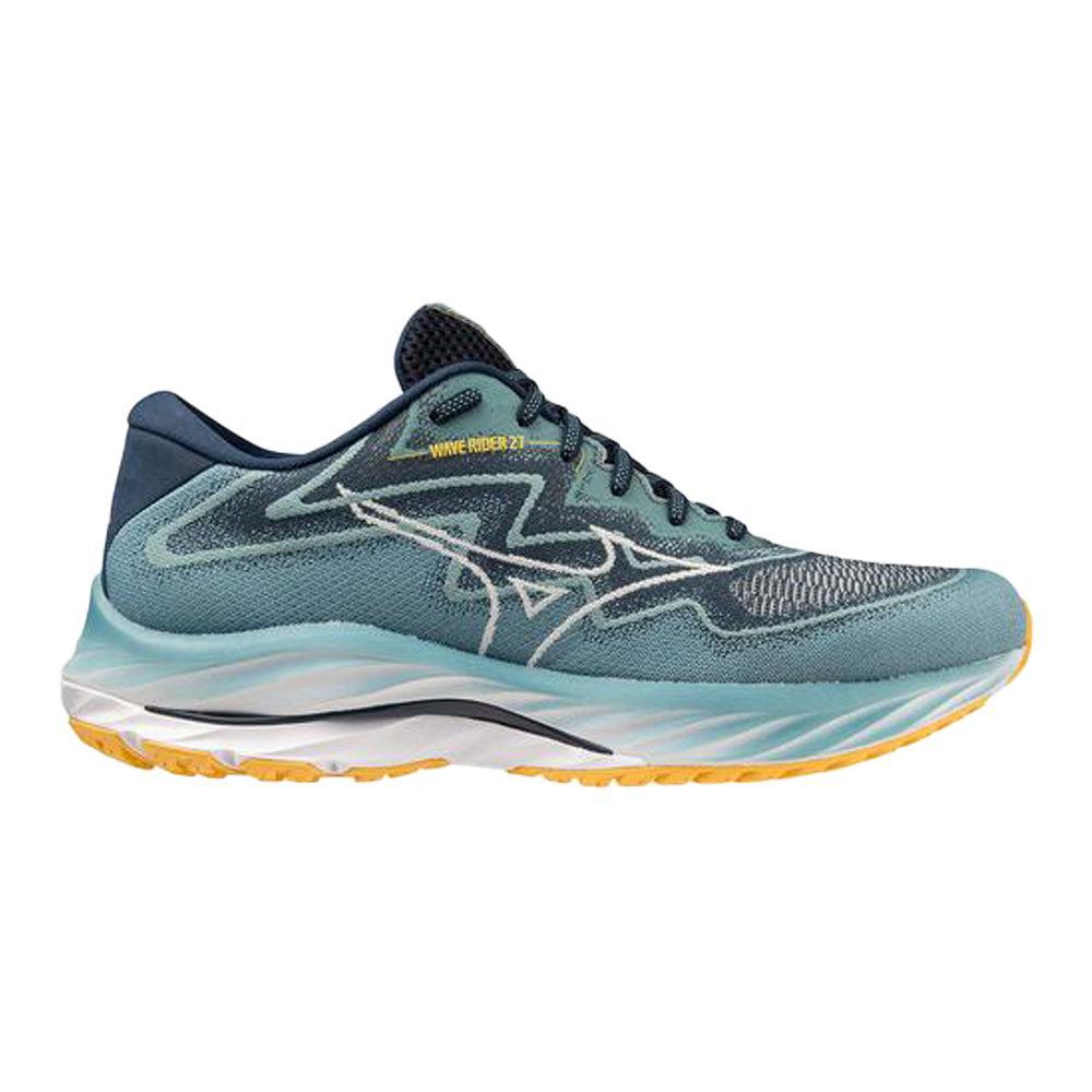 Mizuno Wave Rider 27 Running Shoes for Men - Lightweight Cushioned Road Running Sneakers for Jogging, Training & Marathon - Best for Long Distance & Daily Workouts