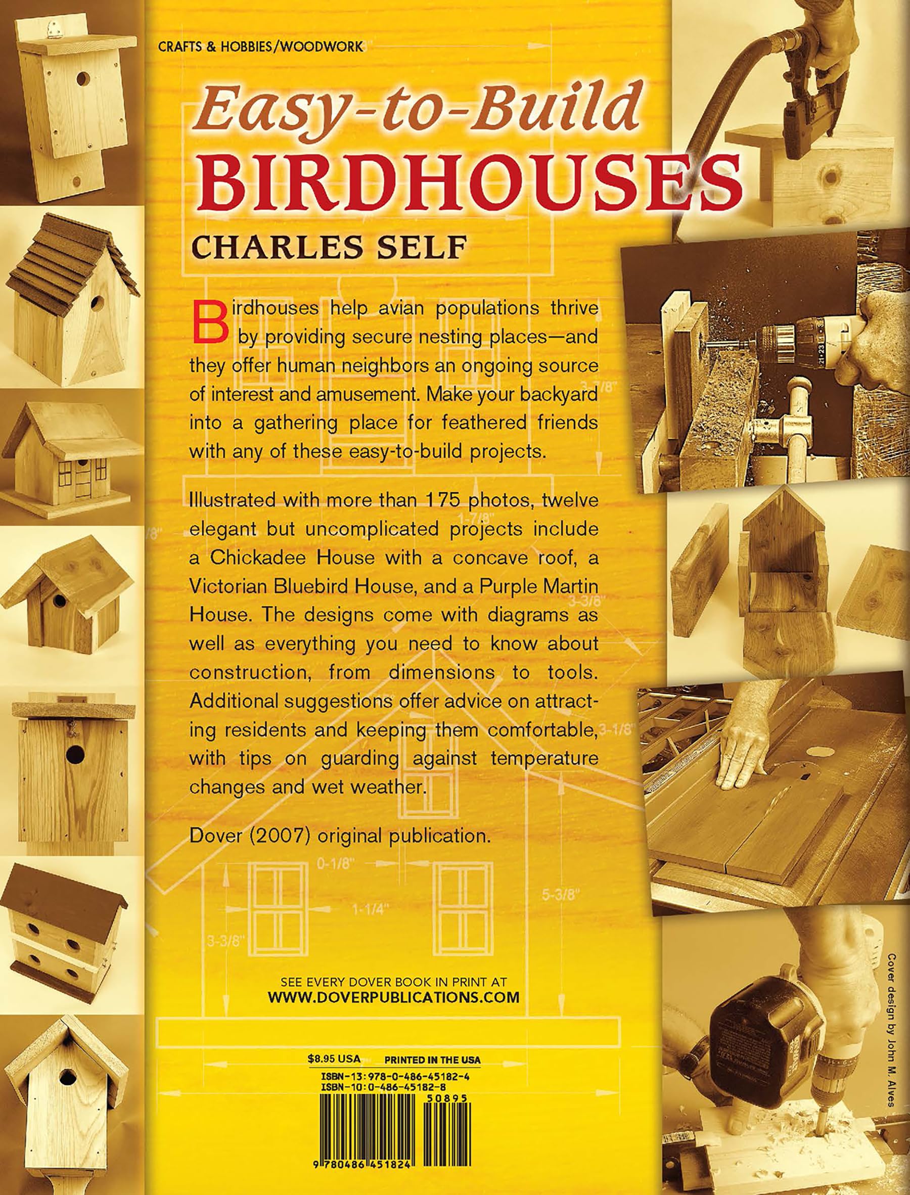 Easy-to-Build Birdhouses for Garden & Backyard - DIY Woodworking Kit for Bird Lovers | Perfect for Outdoor Decoration & Wildlife Habitat