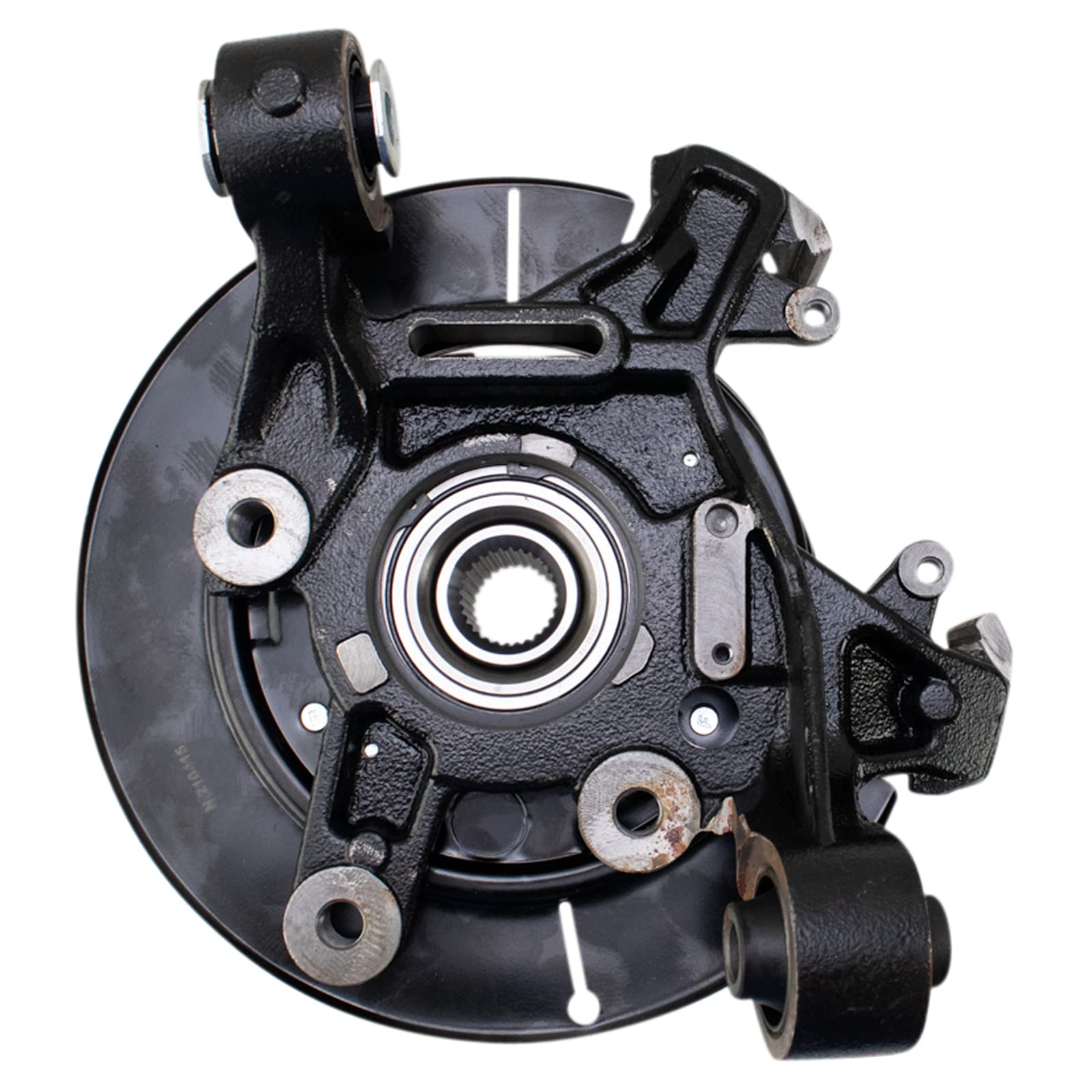 TRQ Rear Wheel Bearing & Hub Assembly with Knuckle RH for Ford Lincoln Mercury - Durable Replacement Part for Smooth Driving & Enhanced Safety - Perfect for Highway Commutes, Off-Road Adventures & Daily City Driving