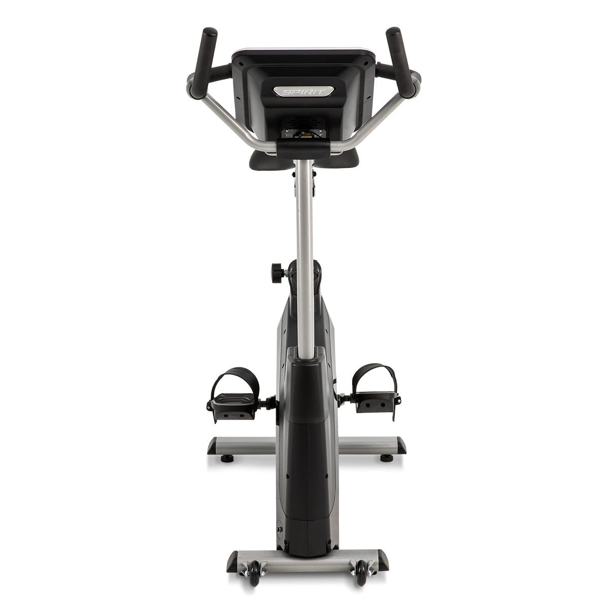 Spirit XBU55 Upright Exercise Bike with ENT Console - Home Gym Cardio Equipment for Indoor Cycling & Fitness Training
