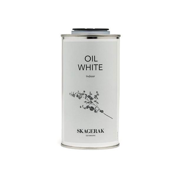 SKAGERAK Cura Oil for Oak Wood - White Finish Indoor Furniture Care & Protection - Perfect for Dining Tables, Chairs & Wooden Decor