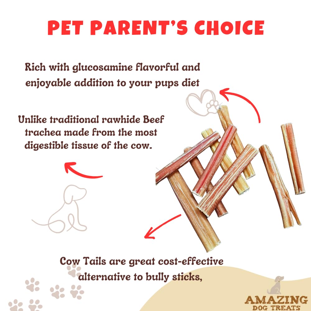 Premium 4-6 Inch Natural Bully Sticks for Dogs - 1 lb All-Natural Beef Dog Chews | Long-Lasting Rawhide Alternative | Promotes Dental Health | Perfect for Training, Teething & Playtime
