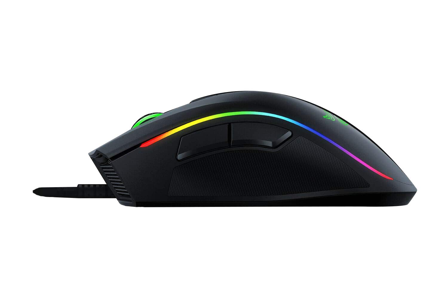 Razer Mamba Elite Wired Ergonomic Gaming Mouse - 16,000 DPI, 7 Programmable Buttons (Renewed) - Perfect for FPS, MOBA & MMO Games on PC & Laptop