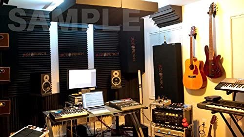 16 Pack Blue & Yellow Acoustic Foam Panels - 19.6