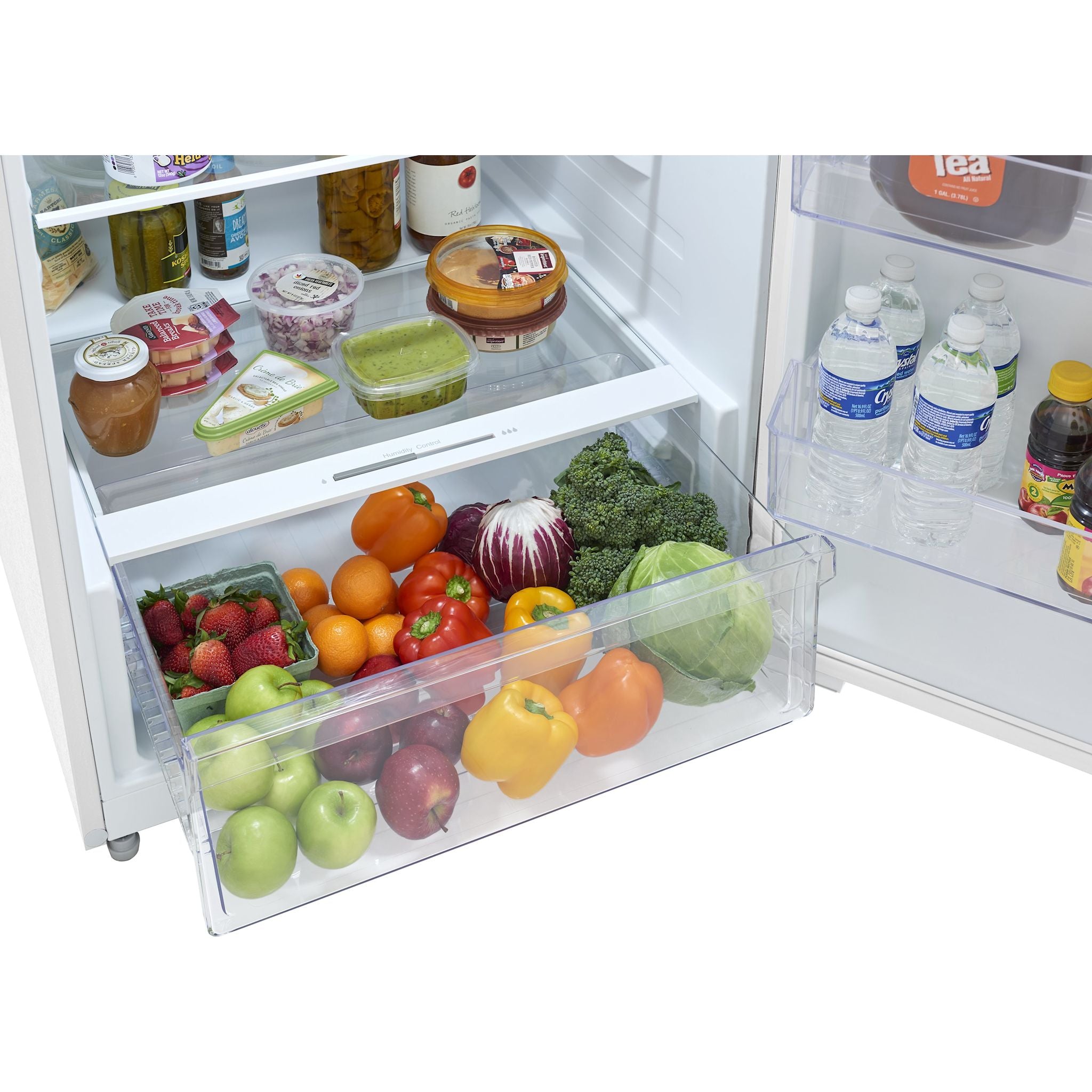 Frigidaire FRTE1622AW 18.2 Cu. Ft. Top Freezer Refrigerator in White - Energy Efficient, Spacious Design for Kitchens & Small Apartments