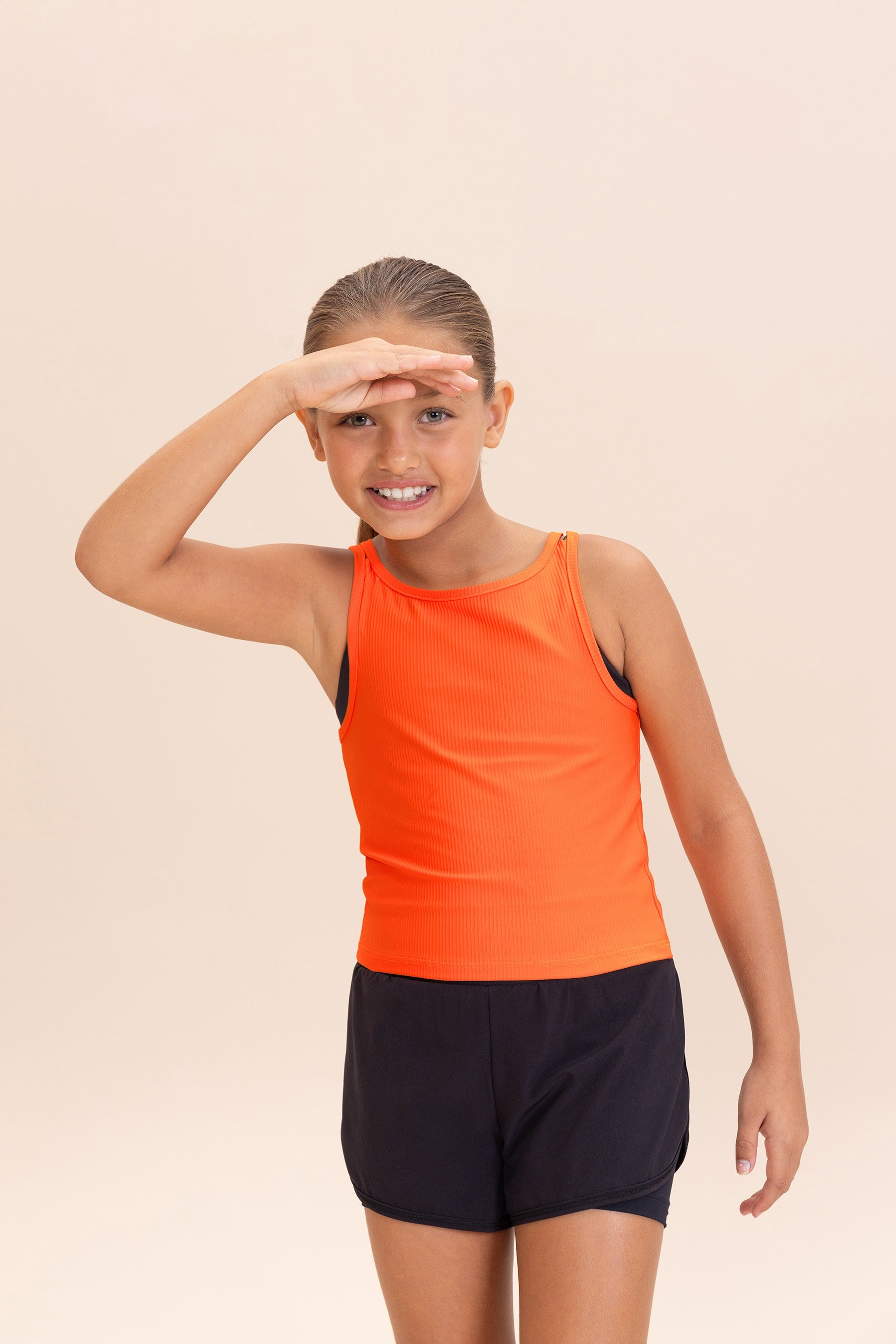 Soft Ribbed Knit Kids Tank Top - Breathable & Comfortable for Boys & Girls - Perfect for Summer Play, Beach Outings & Casual Wear