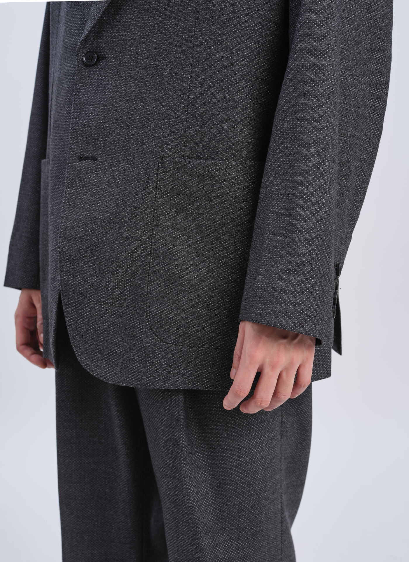 Premium Marzotto Wool Men's Single Breasted Suit Blazer - Tailored Fit Business Formal Jacket for Office, Weddings & Special Occasions